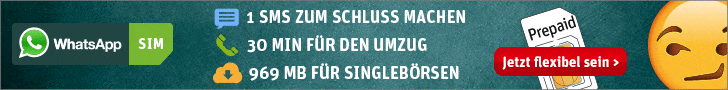WhatsApp SIM Karte