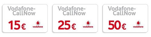 Vodafone Prepaid Karte aufladen