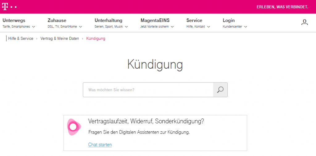 T-Online Kündigen T-Online Kündigen