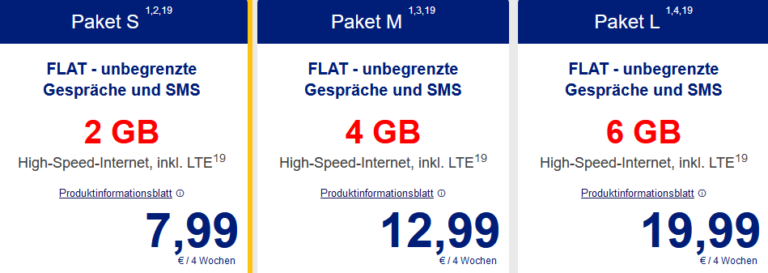 ALDI TALK: Prepaid Tarife im Überblick | Oktober 2020