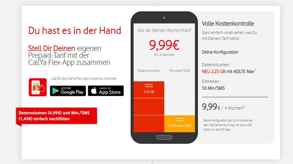 Vodafone Callya Flex