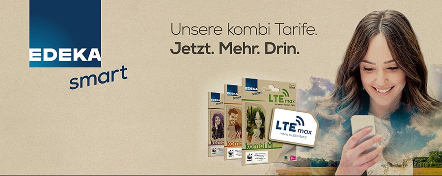 EDEKA Smart Prepaid Tarife in der Übersicht