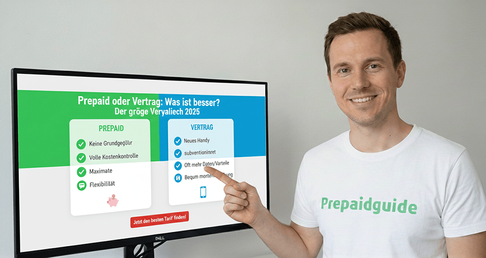 Prepaid oder Vertrag: Was ist besser?