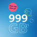 o2 Prepaid Max: Prepaid SIM-Karte mit 999 GB Datenvolumen
