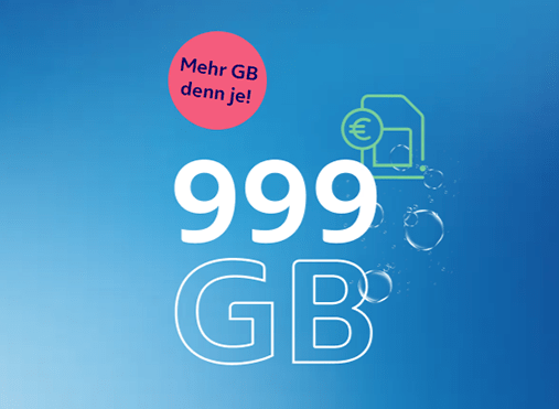 o2 Prepaid Max: Prepaid SIM-Karte mit 999 GB Datenvolumen