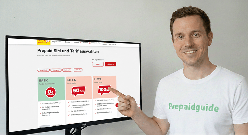 nettokom Prepaid Tarife in der Übersicht