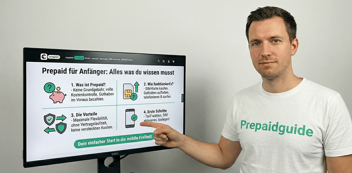 Prepaid für Anfänger: Alles was du wissen musst