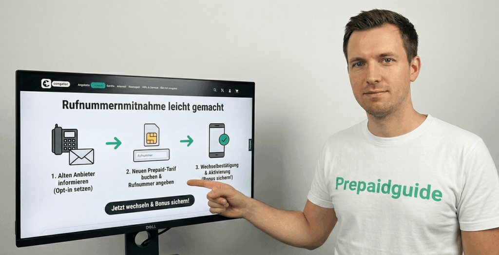 Rufnummernmitnahme Prepaid: Anleitung & Checkliste für den Wechsel