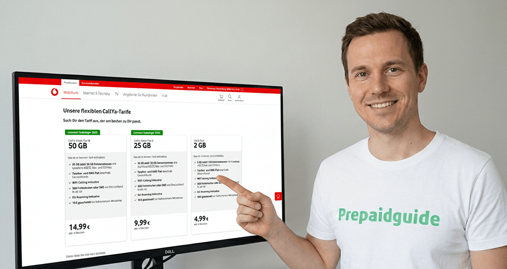 Vodafone CallYa Tarife im Überblick 