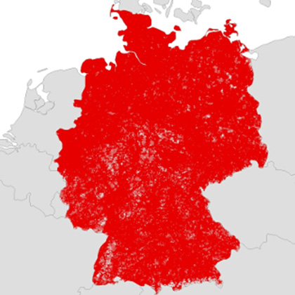 Vodafone Netzabdeckung