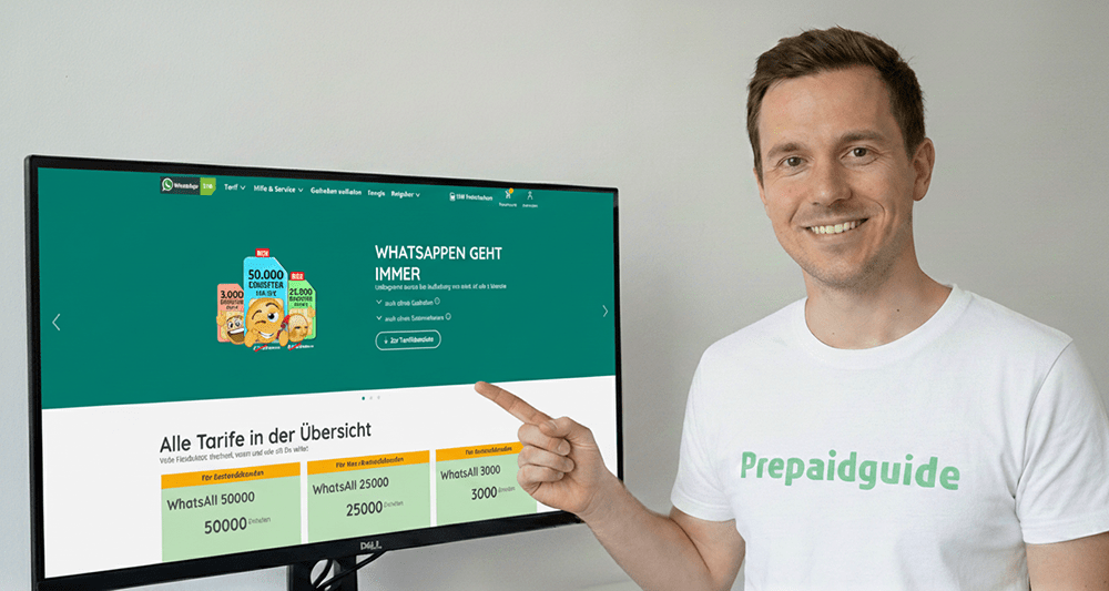 WhatsApp SIM Prepaid Tarife im Überblick